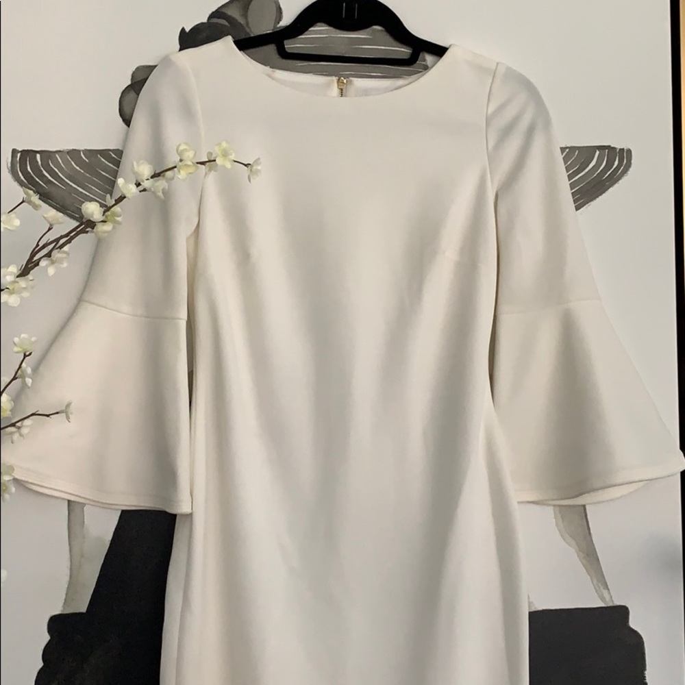 Calvin Klein white dress